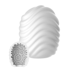 Toy Joy Oeuf de Masturbation Hero Wave Blanc